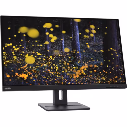 thumbnail image 4 of Lenovo ThinkVision E27q-20 27", 2560 x 1440, Raven Black, 62D0GAR1US, 4 of 5