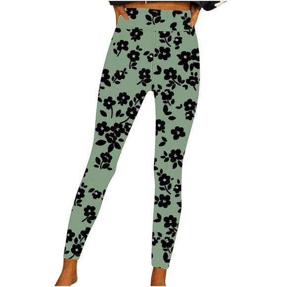Gym Leggings for Women, Printed Women’S Stretch Yoga Leggings Fitness Running Gym Sports Full Length Active Pants Yoga Full Length Pants