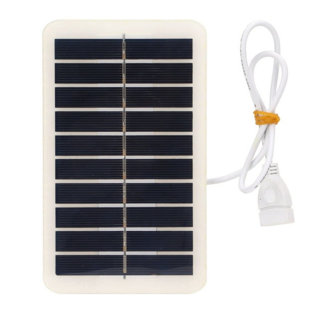 USB Solar Panel,5V 2W 400mA Solar Solar Charger Panel Portable Solar Panel Power Packed Performance