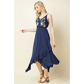 Eliza J womens Drape Pleated Gown, 4, Purple - Walmart.com