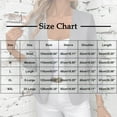 thumbnail image 3 of XPMWRP Women's Solid Color Casual Lightweight Jackets Ruched 3/4 Sleeve Open Front Work Office Blazer Suit Lapel Coat Gray M, 3 of 9