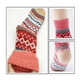thumbnail image 3 of Calcetines Gruesos De Lana De Punto Frío Mujer Para Invierno, 3 of 3