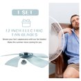 thumbnail image 5 of Monyance Fan Blades Replacement 12" Universal Replacement Fan-5 Leaves(11.22X11.22X1.18Inches), 5 of 11