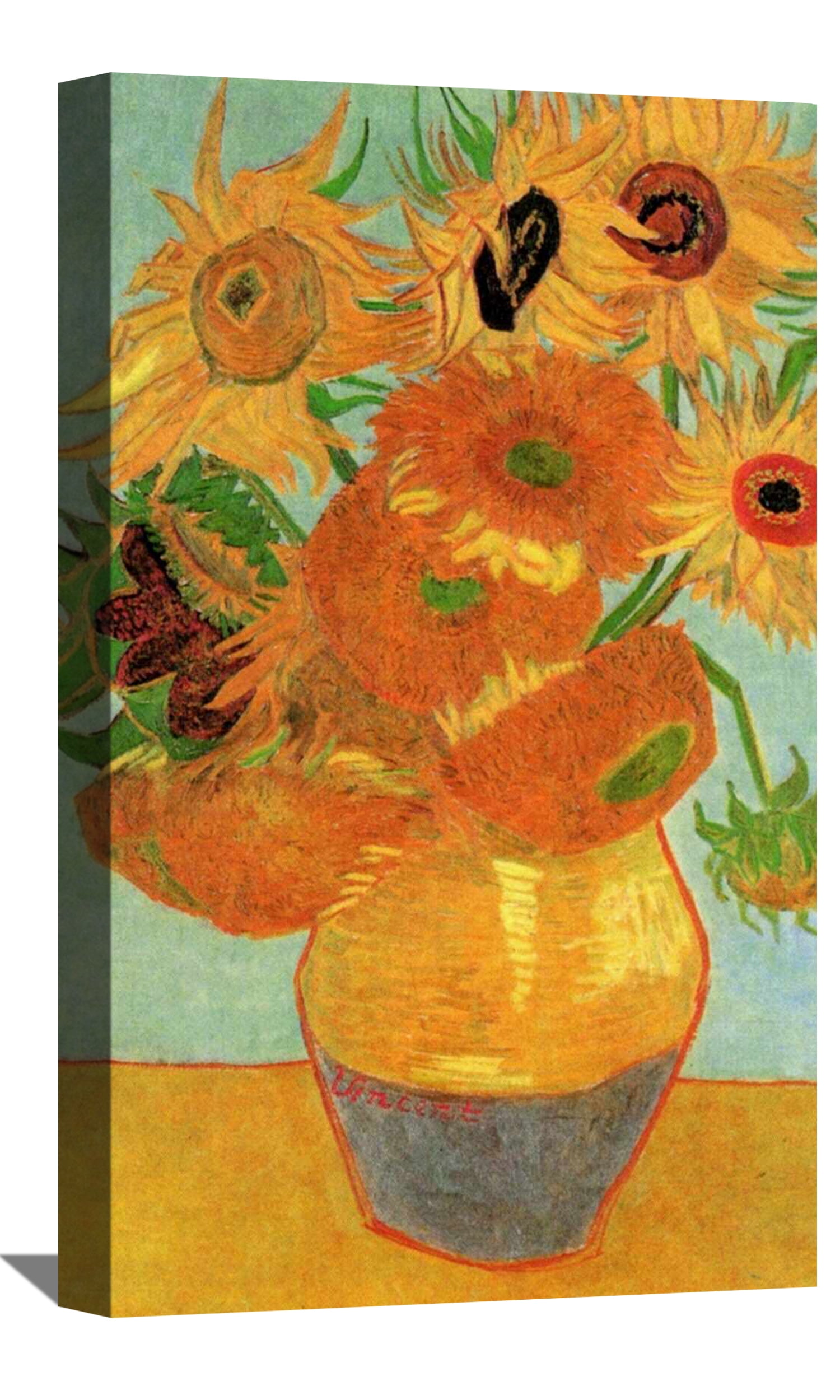 Vincent Van Gogh Painting Van Gogh Still Life Vase with Twelve ...