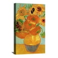thumbnail image 1 of Vincent Van Gogh Painting Van Gogh Still Life Vase with Twelve Sunflowers Canvas Wall Art, 1 of 1