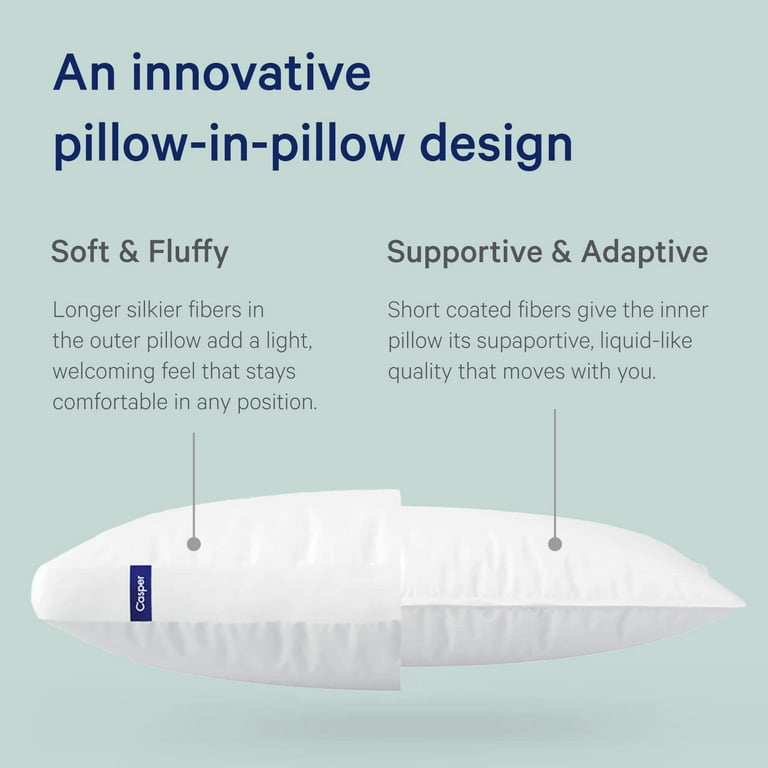 Casper top pillow dimensions