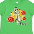 thumbnail image 4 of Inktastic Retro Hula Girl Girls Toddler T-Shirt, 4 of 5