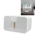 thumbnail image 3 of Cubierta de Caja de Rollo de Papel Higiénico Montada en la Pared, Auto Adhesivo, Premium, Salida de Papel Doble, Soporte de Jabón para Baño, Lavandera, 3 of 7
