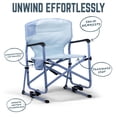 thumbnail image 4 of Timber Ridge TEGO™ FlowMotion™ Rocking Camping Chair, Folding Outdoor Rocker with Cup Holder, Coastal Mist, 4 of 7