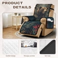 thumbnail image 3 of TSOVTHRID Bear Forest Camo Print Recliner Covers, Soft Non Slip Lazy Boy Chair Covers, Easy to Install Recliner Sofa Slipcover, Water Resistant Reclining Slipcovers for Pets, 3 of 7