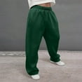 thumbnail image 2 of Black Sweatpants Wide Leg Sweatpants Men Men's Baggy Sweatpants Wide Leg Lounge Sweat Pants with Pockets, 2 of 6