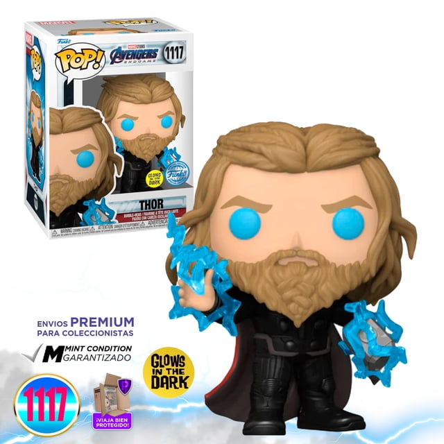 Funko Pop Thor Con Trueno #1117 Funko Vengadores Endgame Glow Figura Original