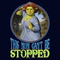 thumbnail image 2 of Men's Shrek Mom Can’t Be Stopped  Graphic Tee Navy Blue Large, 2 of 5