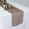 thumbnail image 6 of Efavormart Chocolate Premium Organza Table Top Runner For Weddings Birthday Party Banquets Decor Fit Rectangle and Round Table, 6 of 8