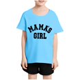 thumbnail image 2 of TFEOQRY Children Girls and Boys Trendy T-Shirt Printed Round-Neck Comfortable Loose T-Shirt Short Sleeve Blouse Casual Tops, 2 of 7