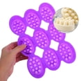 thumbnail image 3 of WHAMVOX Para Jabón En Silicona Morado Con Formas Para Y Fácil Desmoldeo, 3 of 8