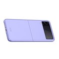 thumbnail image 1 of Langgg Frosted Phone Case Compatible for Samsung Z FLIP 3 Anti-fingerprint Protective Cover All-Inclusive Fold Cover Shell Purple, 1 of 9