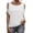 White, variant on hlysgo Women Cold Shoulder Tops Short Sleeve Scoop Neck Tee Summer Casual Loose Fitting Solid Color Tunic Shirt White,M