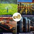 thumbnail image 2 of 2PCS Metal Brass G1/2 Female To 1/2Inch Male Thread Pipe Fitting Adapter For Plumbing And Irrigation Systems, 2 of 9