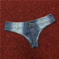 thumbnail image 1 of Sexy Vintage mujeres flacas Mini Jeans botín pantalones cortos Denim corto caliente Vestidos fiesta en club nocturno, 1 of 4