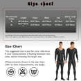 thumbnail image 7 of YIZYIF Mens Shiny One Piece Sports Bodysuit Full Body Workout Tights Long Sleeve Elastic Jumpsuit Coffee XL, 7 of 7