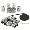 LM8UU Linear Bearing Kit Motor Shaft Coupler Timing Belt Pulley Hex