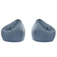 thumbnail image 1 of Almohadilla De Frijol De Almacenamiento De Animales De Peluche Impermeable Azul Púrpura gris, 1 of 8