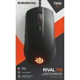 thumbnail image 6 of SteelSeries Rival 110 Gaming Mouse - 7,200 CPI TrueMove1 Optical Sensor - Lightweight Design - RGB Lighting - Universal Grip - Black, 6 of 7