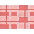 thumbnail image 1 of Ahgly Company Indoor Rectangle Patterned Deep Rose Pink Area Rugs, 7' x 10', 1 of 1