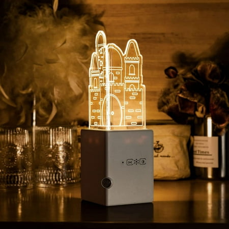 

Corner Sensor Night Light Castle Design Decoration for Families with Elder and Children