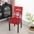 thumbnail image 4 of Seyurigaoka Christmas Chair Covers/ Tablecloths Waterproof Dinning Room Chair Table Protector for Kitchen Holiday Decor, 4 of 6