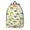 Dinosaur and Text, variant on Dinosaur and Star White Pattern Backpack for School, Cute School Bag with Adjustable Shoulder Straps and Padded Back, 15.7"x11.8"x5.5"