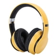 thumbnail image 2 of Auriculares inalámbricos Bluetooth plegables, estéreo, deportivos, con radio (amarillo), 2 of 14