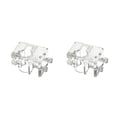 thumbnail image 4 of crativent Fish Tank Filter Mount Tube Fixing Outflow Inflow Water Hose Clip Holder M transparent 60x35mm 2Set, 4 of 6