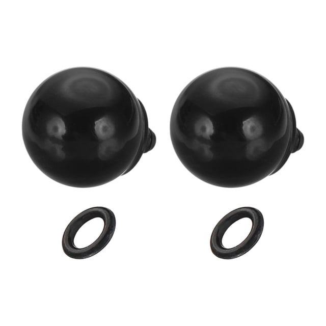 Botón de obturador de cámara Uxcell, 2 piezas de botones de liberación de obturador en forma de bola de 10 mm para Fujifilm XT5 XT30 XT20 XT4 XE2 XE4, negro