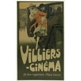 thumbnail image 2 of Clérice Frères 16x24 Gold Ornate Framed and Double Matted Museum Art Print Titled - Villiers Cinema (1918), 2 of 4