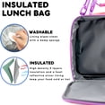 thumbnail image 6 of J World Girls Cody Insulated Kids Lunch Bag with Shoulder Strap, Confetti, 6 of 8