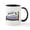 White/Black Inside, variant on CafePress - Beware The Wolf Mugs - 11 oz Ceramic Mug - Novelty Coffee Tea Cup