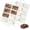 Creamy Confetti, variant on CAKETIME 2 Pack Mini Loaf Pans, Metal Reinforced Frame Silicone Mini Bread Loaf Pans 8 Cavities Nonstick
