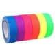 thumbnail image 1 of Cinta fluorescente de tela Gaffer para Halloween que en Cinta .6 pulgadas 16pcs.4 pies por color, azul, , amarillo,, 1 of 9