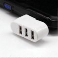 thumbnail image 4 of 3 Port Usb Hub Usb 2.0 Adapter Distributor Portable High Speed Splitter, 4 of 5