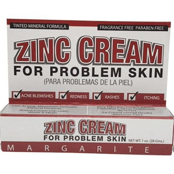Margarite Tinted Cream With Zinc Formula For Problem Skin, 1 oz