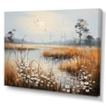 thumbnail image 2 of Designart "Meadow Atmospheric Horizon Painting I" Landscapes Canvas Art Print, 2 of 5