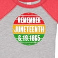 thumbnail image 4 of Inktastic Remember Juneteenth 6.19.1865 Boys or Girls Baby Bodysuit, 4 of 5