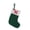 GN M, variant on Xecvkr Knitted Wool Hosiery Embroidered Alphabet Candy Gift Bag Green Christmas Stocking Gift Medium Polyester Holiday Family Decoration Cute Home 18x15cm 1pc