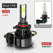 4Pcs LED Headlight High Low Beam for GMC Terrain 2010 2011 2012 2013 2014 2015 Bulbs