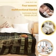 thumbnail image 5 of Yibo Soccer Blanket Super Soft Plush Cozy Warm Bed Blankets Lightweight Microfiber Flannel Blankets for Couch, Bed, Sofa, 5 of 7
