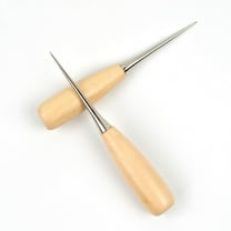 USHOBE Handmade Craft Tool 3Pcs Sewing Awl for Leather Canvas Cloth Paper Projects
