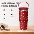 thumbnail image 3 of 30 oz Love Heart Iceflow Flip Straw Tumbler Mug Cup with Lid,Valentine''s Day Gifts for Wife Girlfriend Bride Skinny Tumbler,Wifey Stainless Steel Insulated Tumbler Wife Bride, 3 of 6