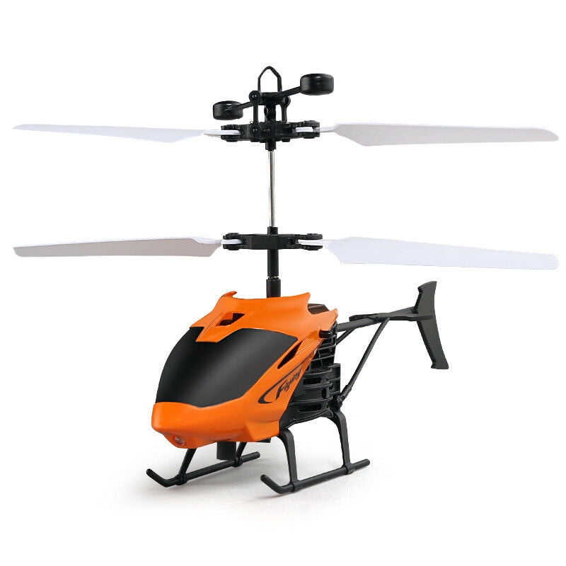 Mini RC Helicopter Radio Remote Control Hand Induction Flying Aircraft Electric Micro